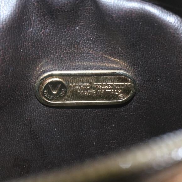 VALENTINO Shoulder Bag Leather Brown - Picture 12 of 16